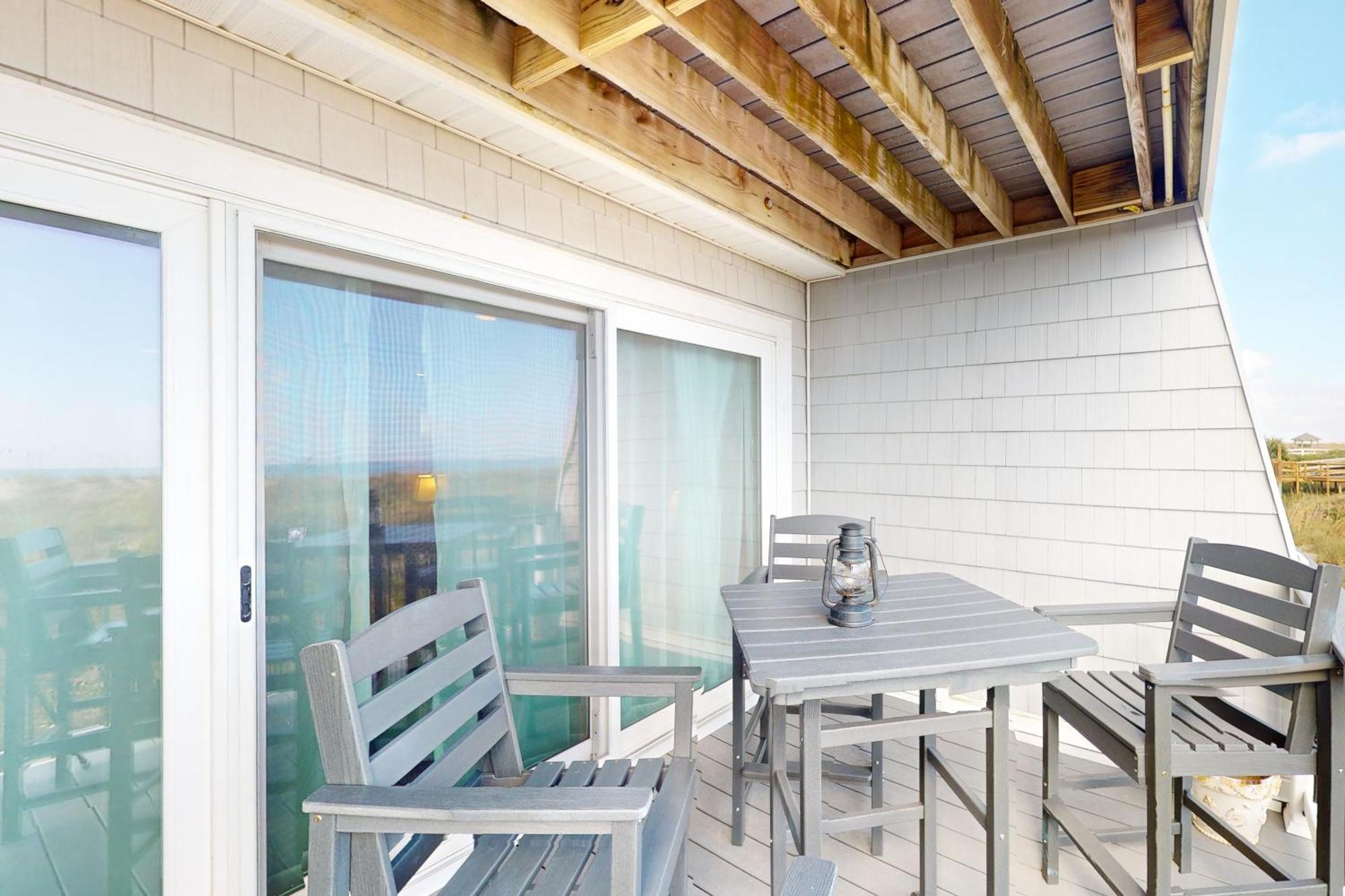 Oceanfront Townhouse Villa แคโลไลนาบีช ภายนอก รูปภาพ